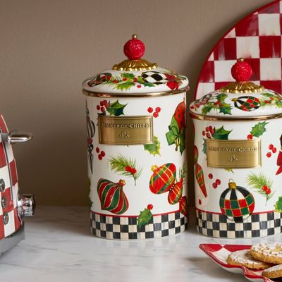 Deck the Halls Large Canister