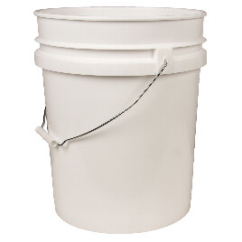 Bucket 5 gallon- food grade - no lid