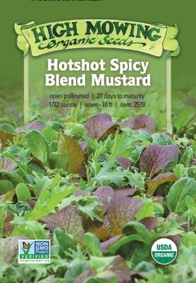 Hotshot Spicy Blend Mustard Seed - Organic