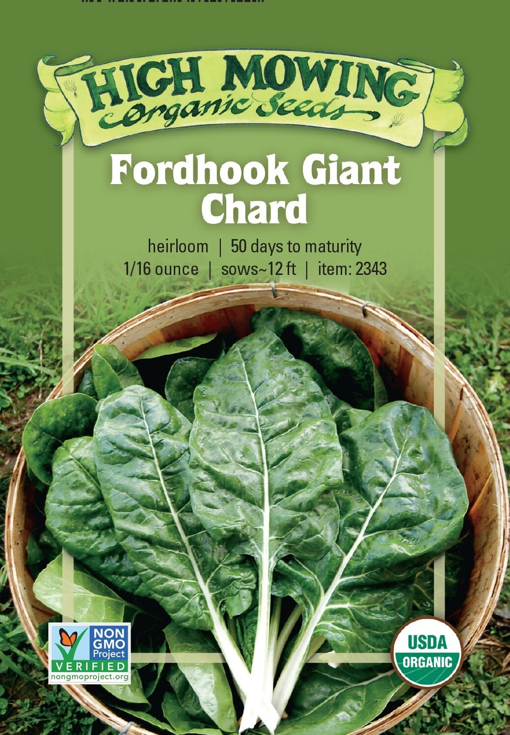 Fordhook Giant Chard Seed
