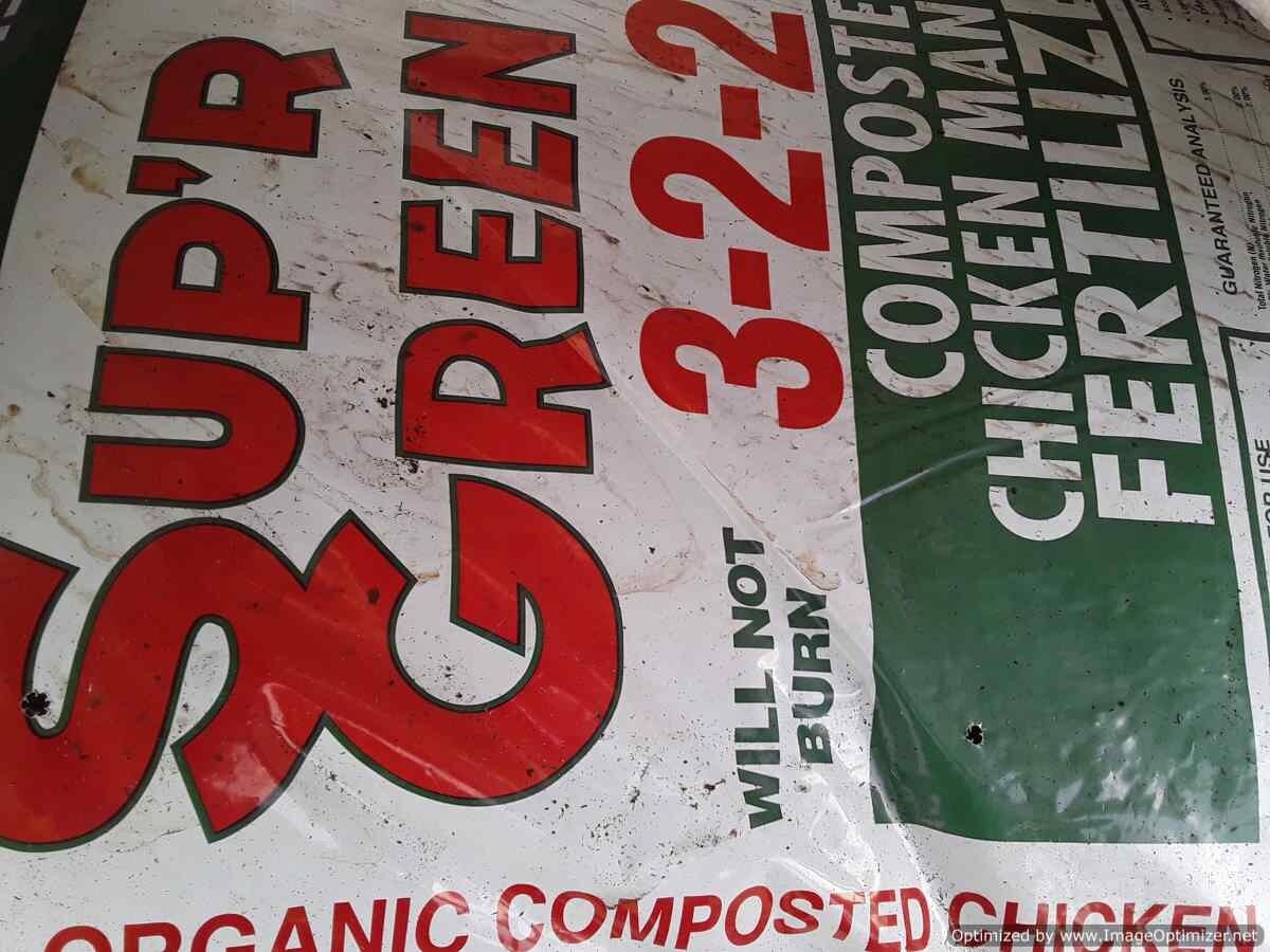 chicken manure