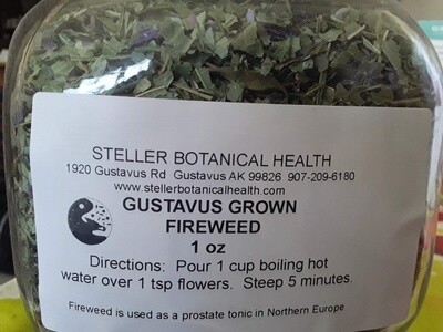 Fireweed Herb Alaska Grown - Dried