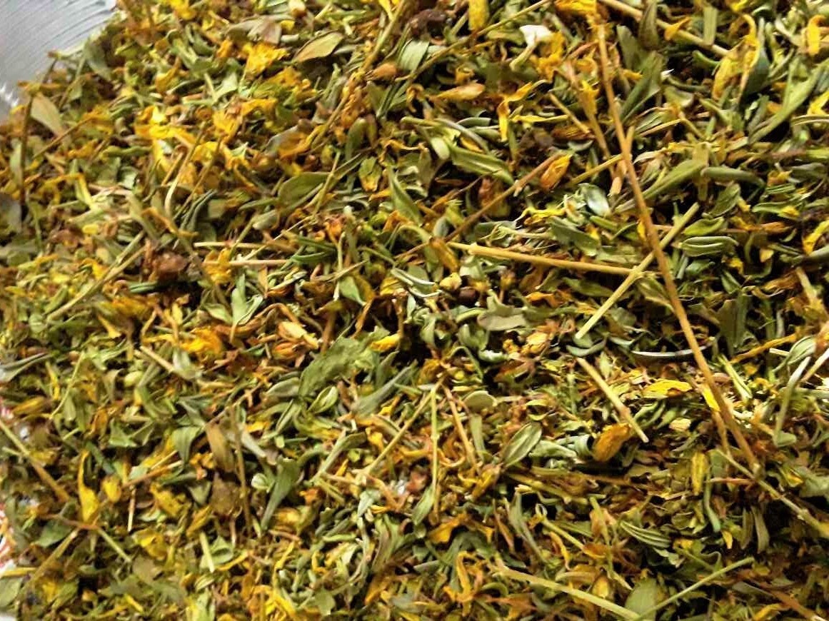 St Johnswort Flowers Alaska Grown &amp; Dried