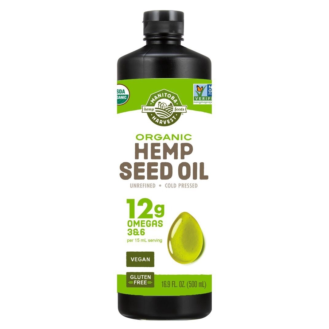 Hemp Seed Oil -Organic - 16.9 fl oz