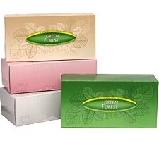 Facial Tissue 100% recycled