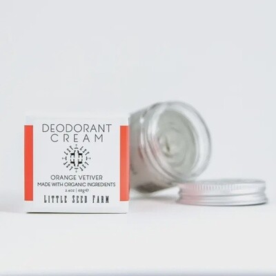 deodorant cream - Orange Vetiver - Organic