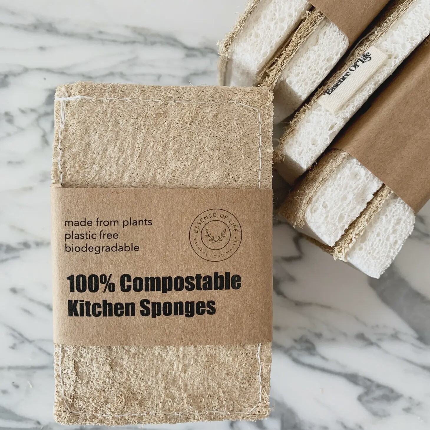 Compostable Kitchen Sponges