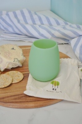 wine cups -portable silicone wine w bag