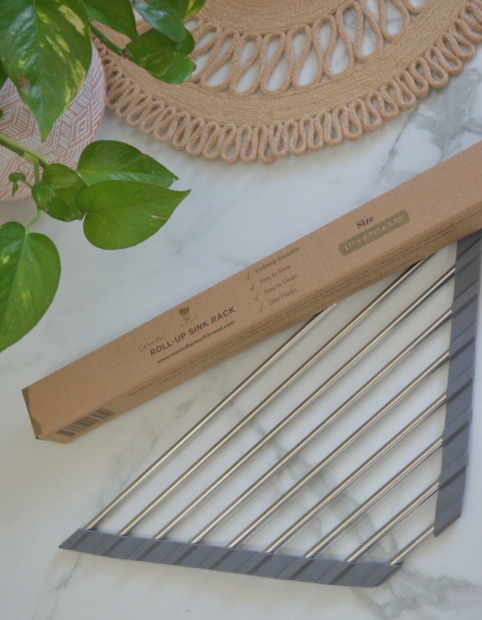 sink or shower rack -roll-up