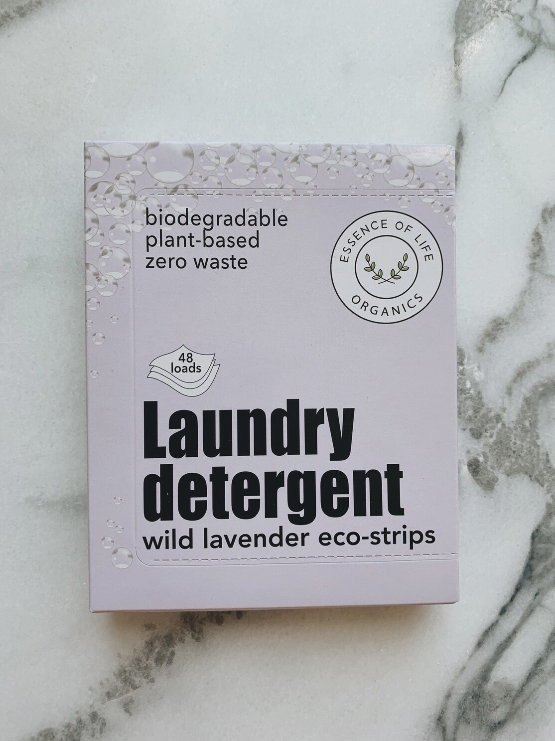 laundry detergent wild lavender eco strips