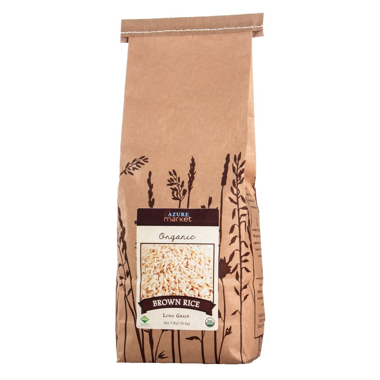 Brown Rice Long Grain - Organic - 5 lb