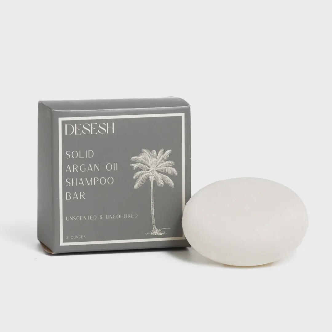 Solid Argan Oil Shampoo Bar Unscented