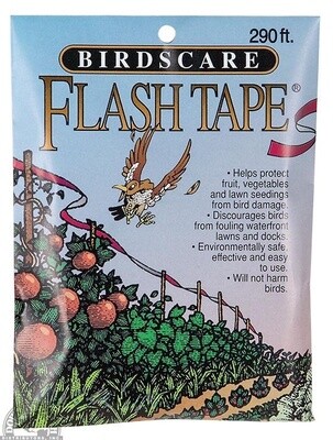 Bird scare flash tape