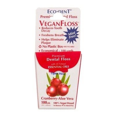 Cranberry Aloe Vera Vegan Floss