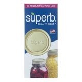 superb seal it right 60 REGULAR canning jar lids