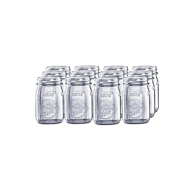 PINT canning jars REGULAR mouth NO LIDS 16 oz