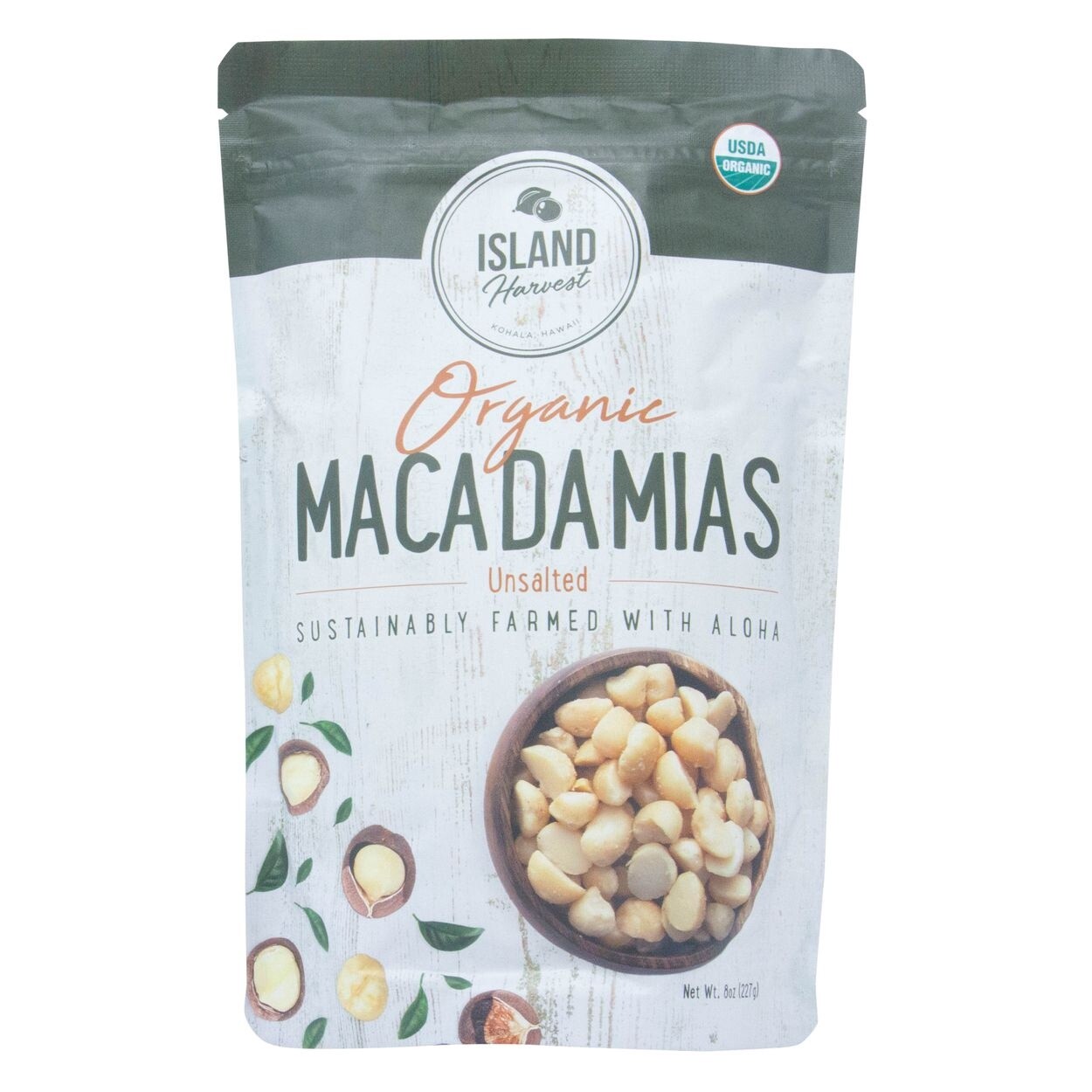 Macadamia Nuts - Unsalted - Organic