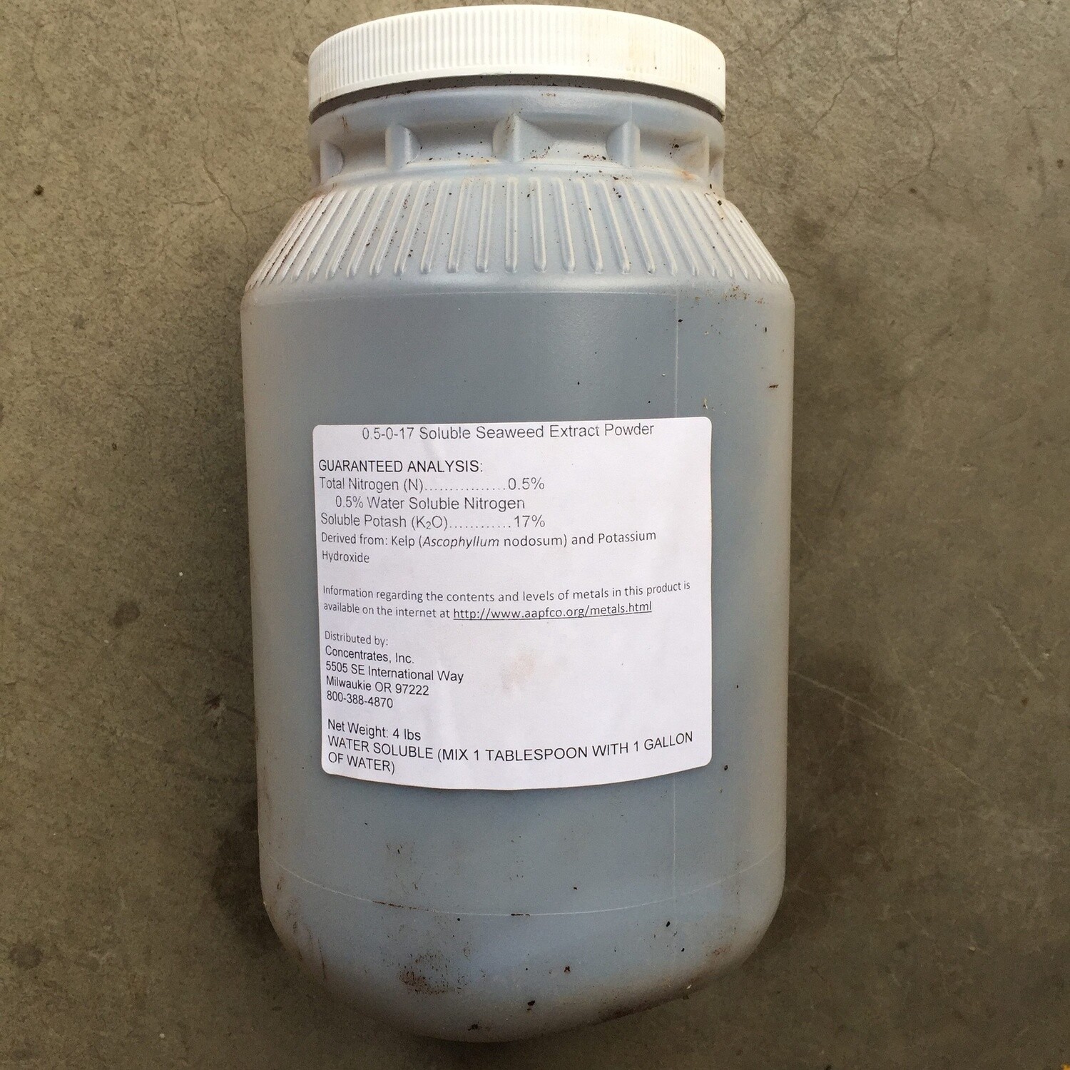 Soluble Seaweed by the LB Kelp Extract Powder 0-0.5 -17