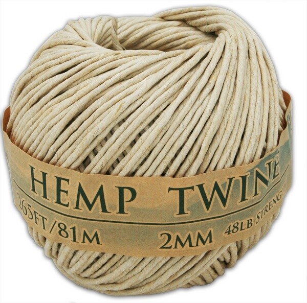 hemp twine, 2 mm