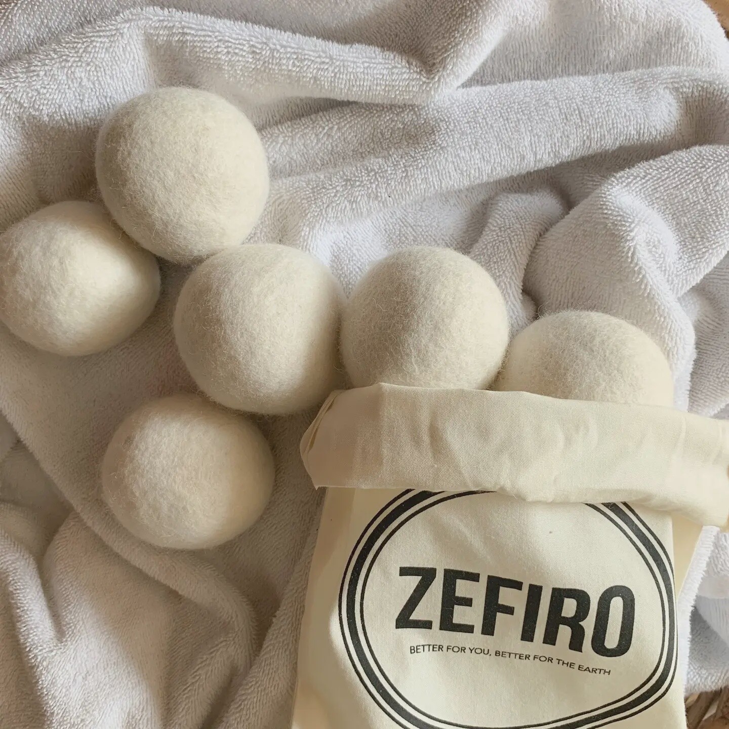 Wool Dryer Balls Zefiro