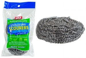 Stainless Steel Scourer 2 pack