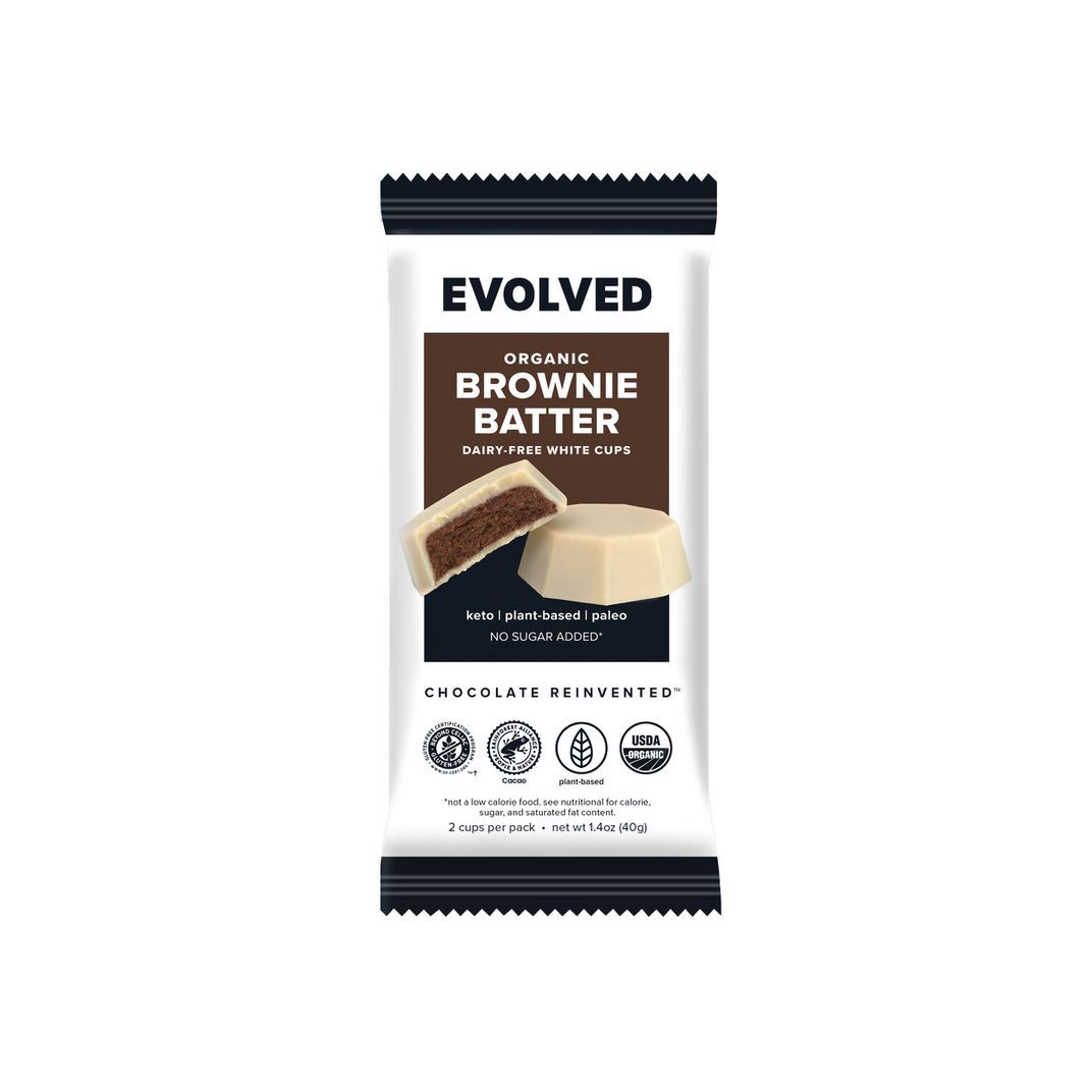 Brownie Batter  Cups, Dairy Free - Organic