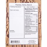 Yellow Peaches, Dried - Organic