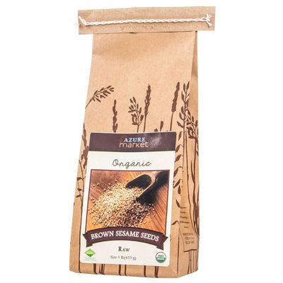 Sesame Seeds, Brown, Raw - Organic