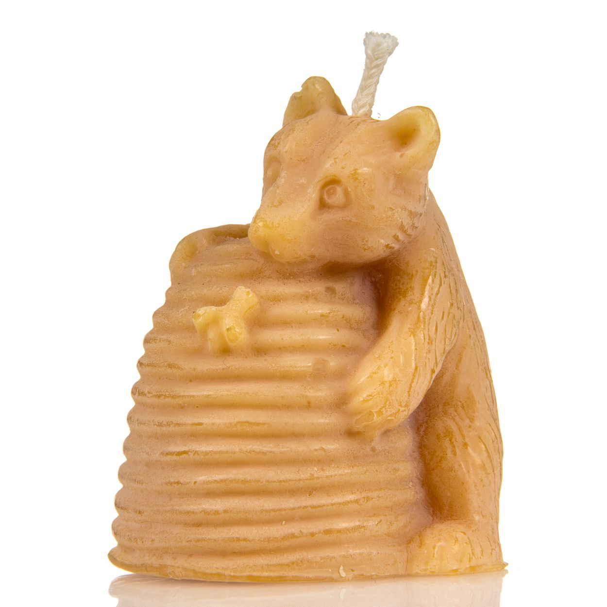 Beeswax Candle Honeybear