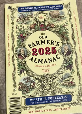 Farmer&#39;s Almanac