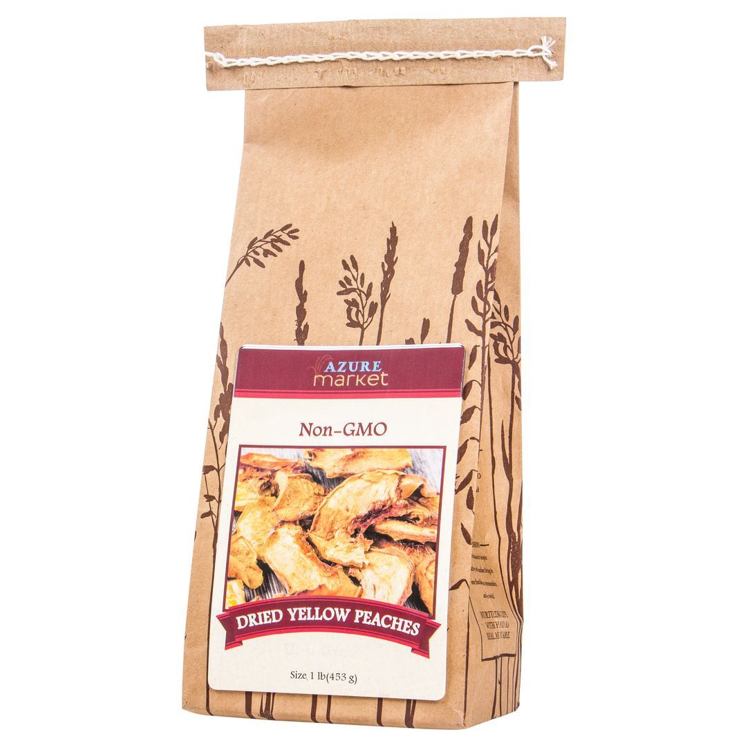 Yellow Peaches, Dried - Natural