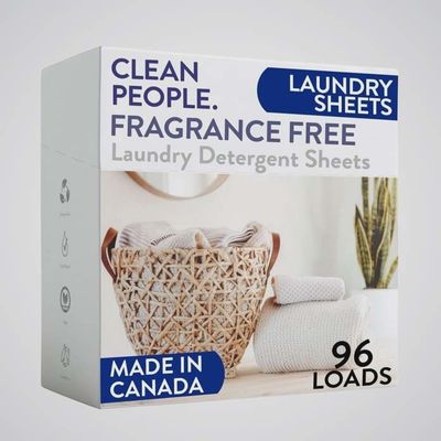 Clean People Laundry Sheets - Fragrance Free