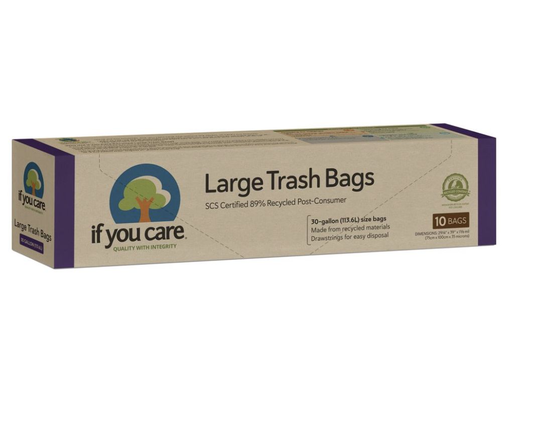 Large Trash Bags Recycled 89%