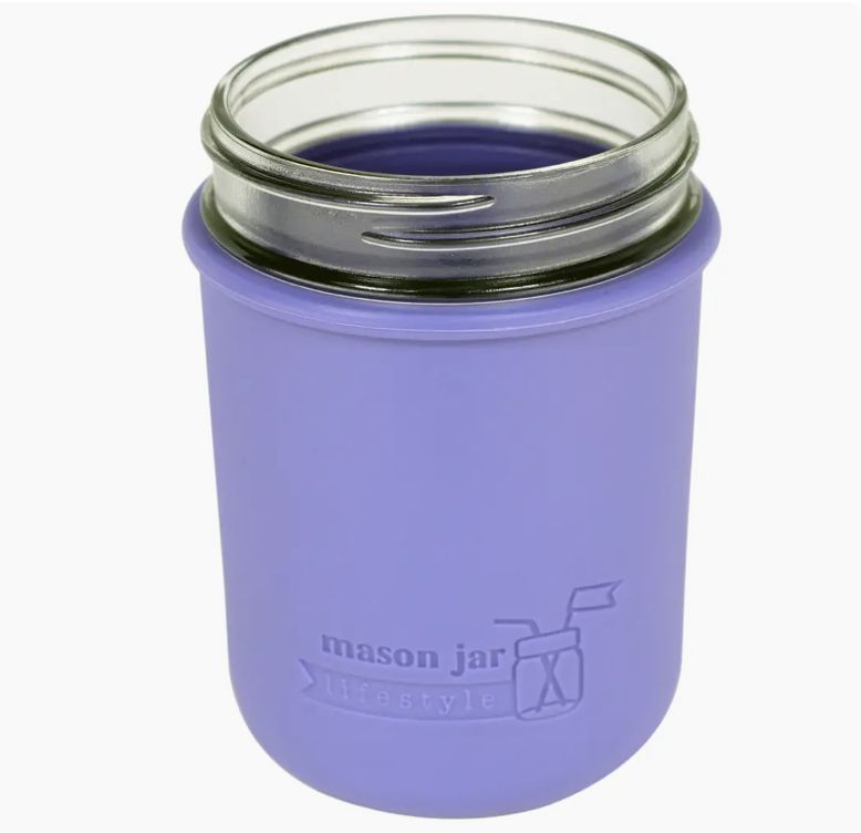 Silcone Sleeve for Wide Mouth Pint Jars
