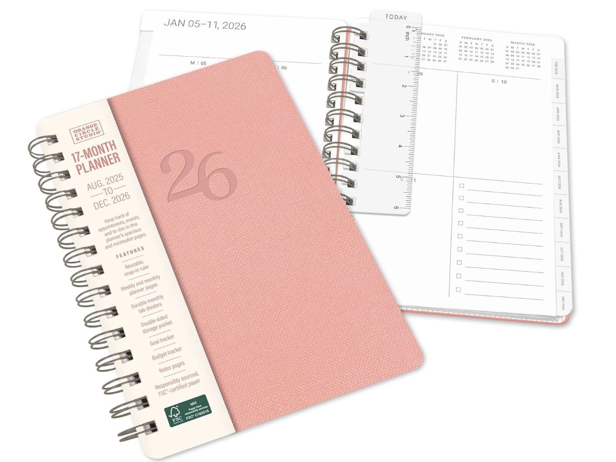 17 month Planner, Agatha