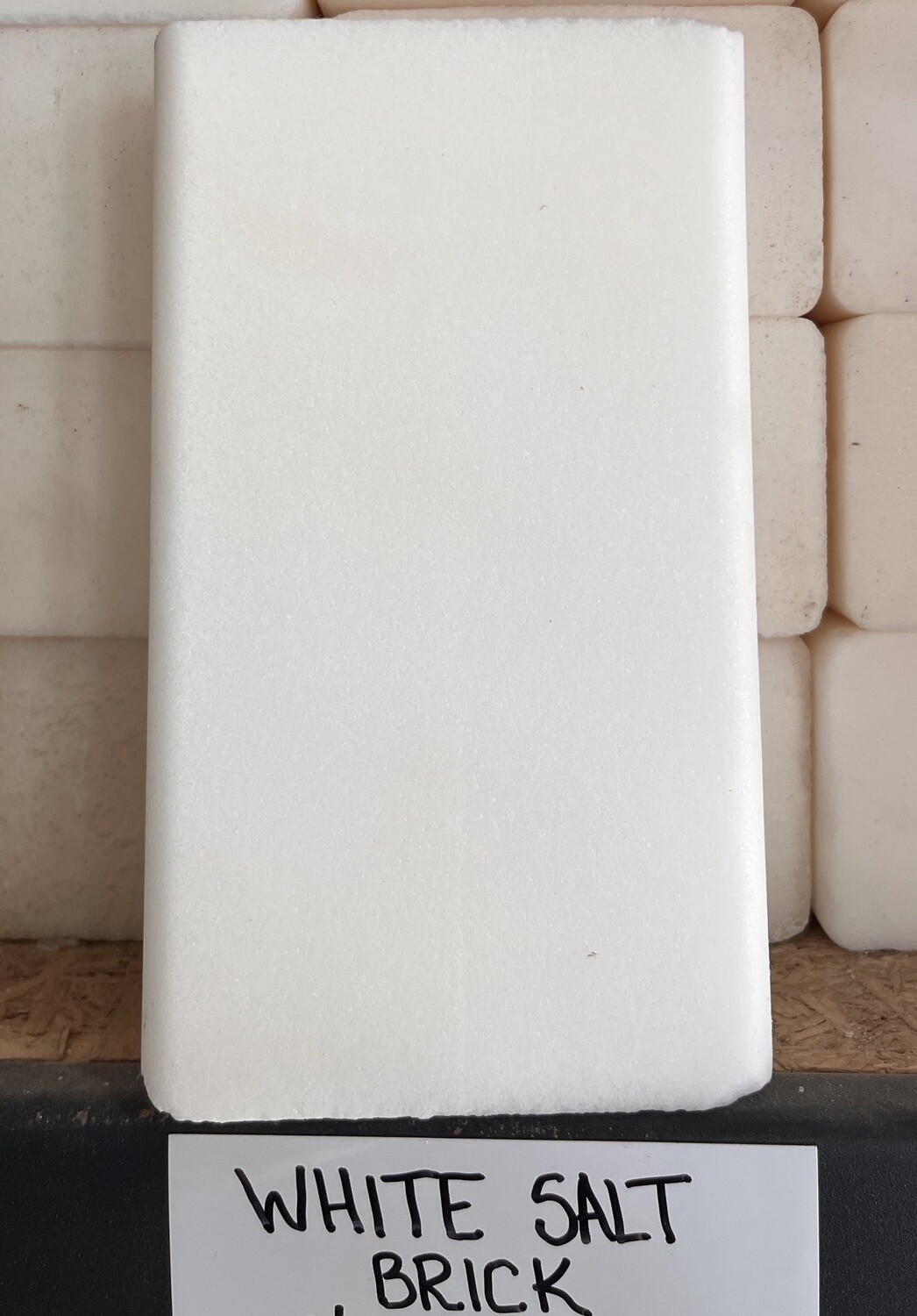 Plain White Salt Brick