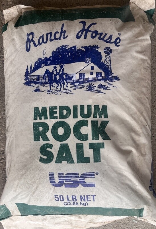 White Mixing Salt 50lb Bags
