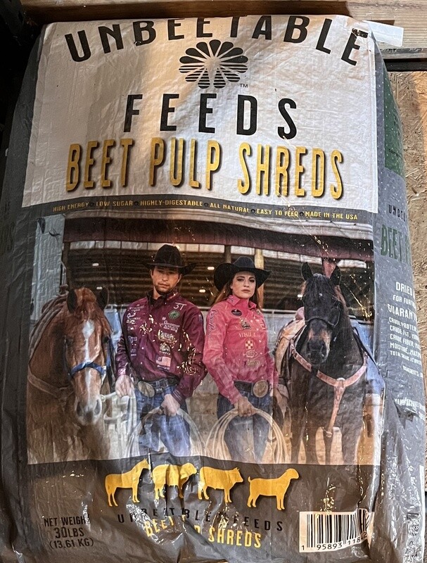Beet Pulp Plain- 30 LB