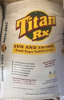 Titan Grass Seed-50 LB or Pound