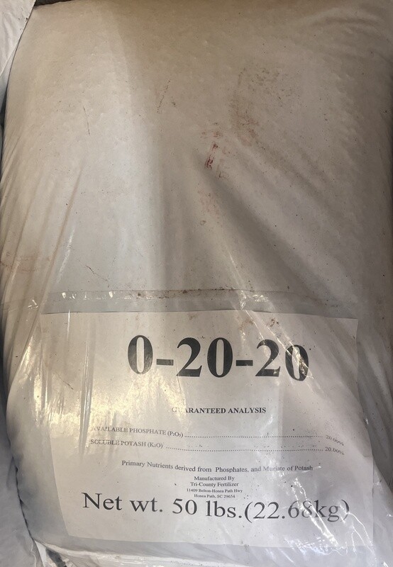 Fertilizer 0-20-20