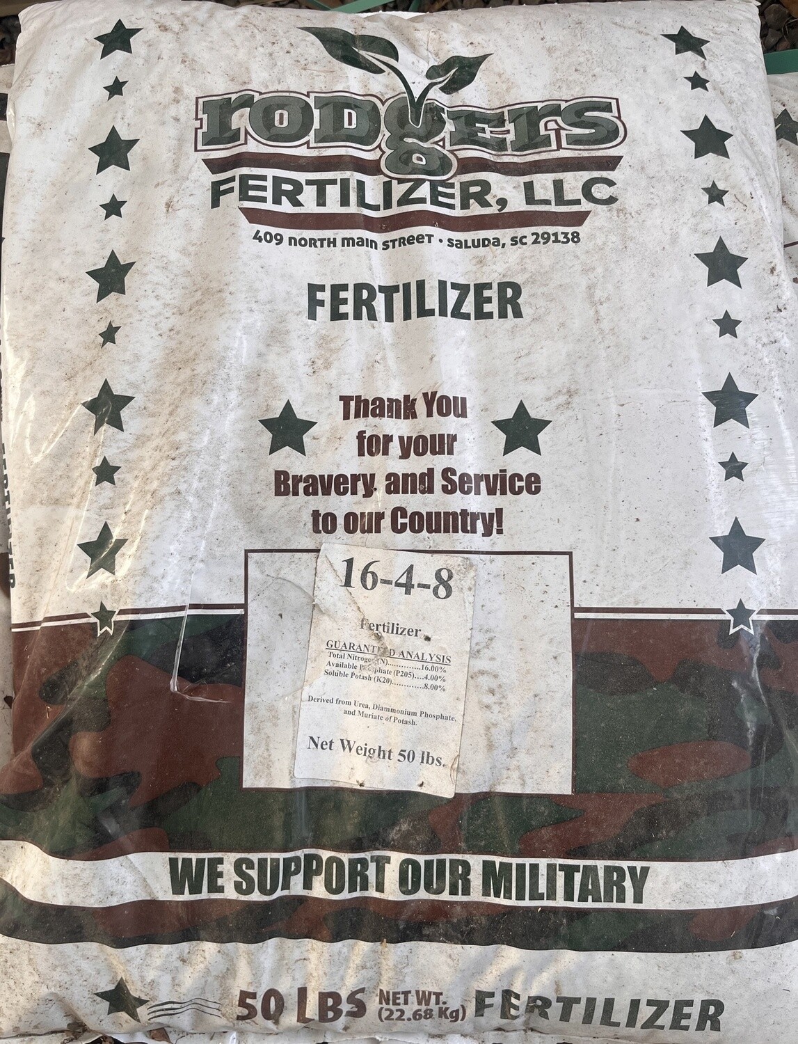 Fertilizer 16-4-8