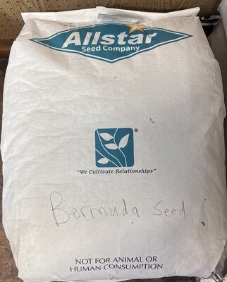 Bermuda Grass Seed-50 LB Bag or Pound