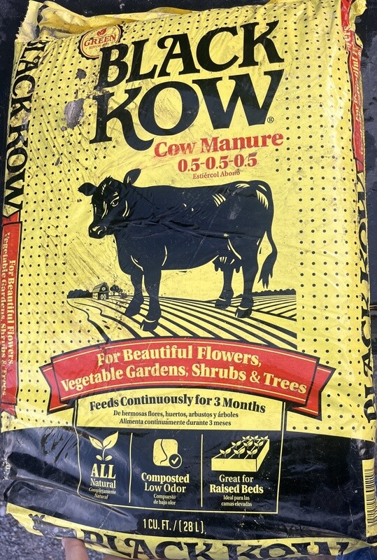 Black Cow Manure