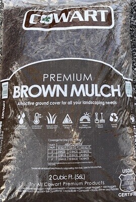 Bagged Brown Mulch