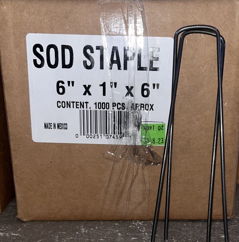 Sod Staples 6 inch