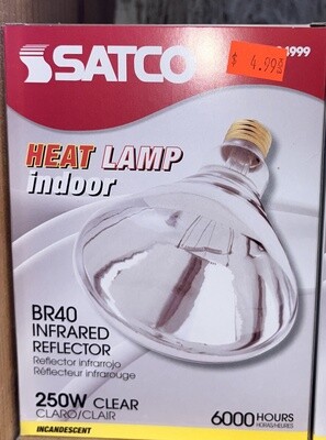 Heat Lamp Bulb CLEAR