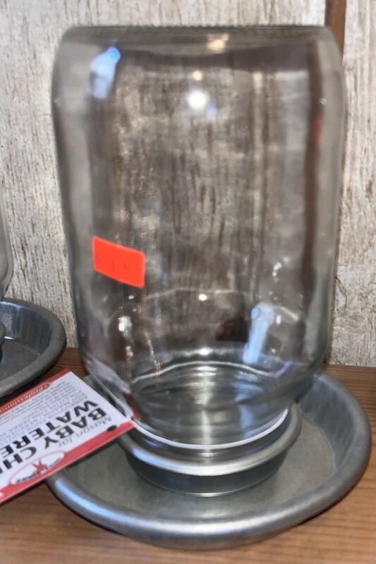 Chick Waterer Mason Jar