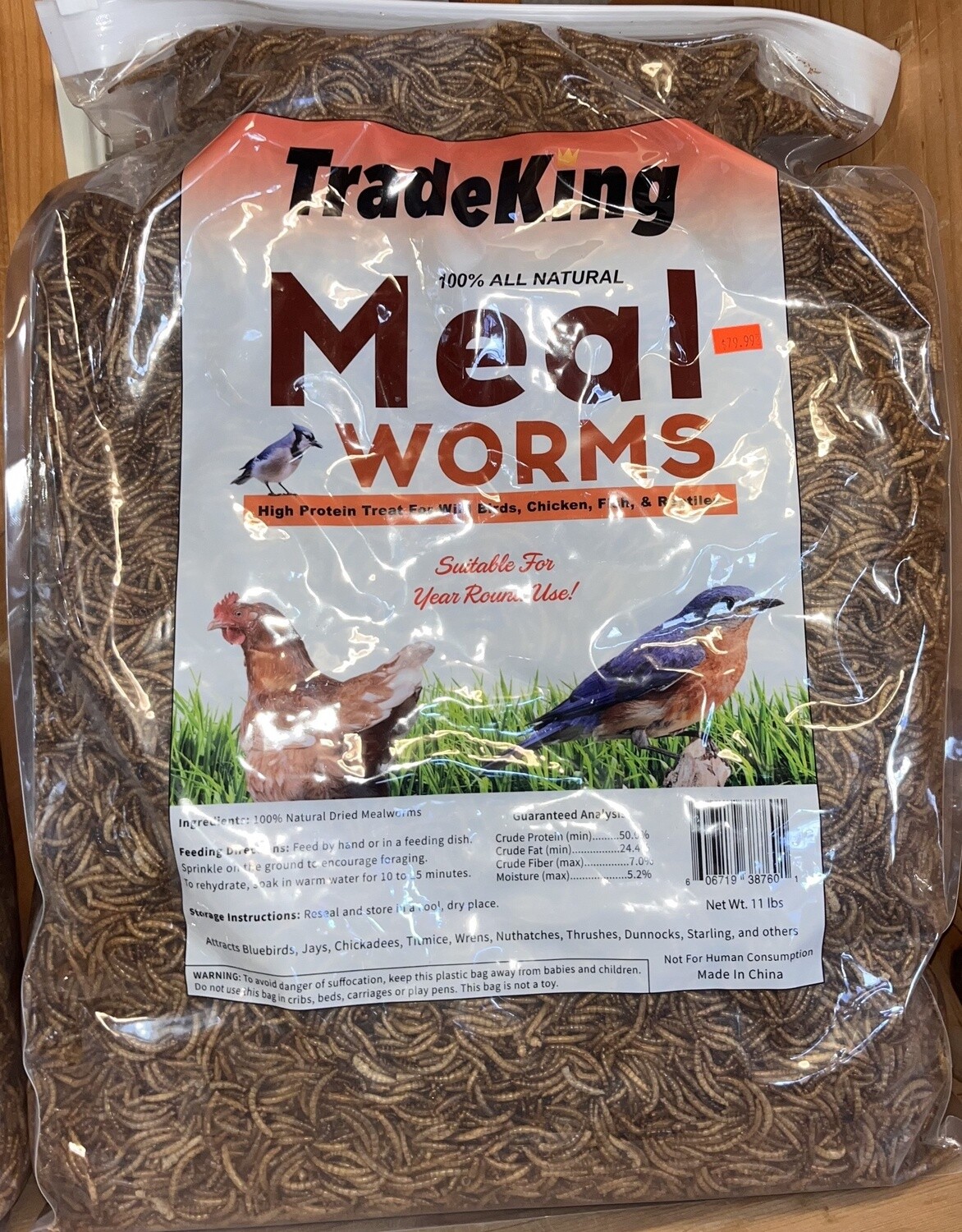 Meal Worms-11 LB
