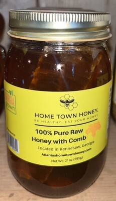 Honey-21 oz with Comb