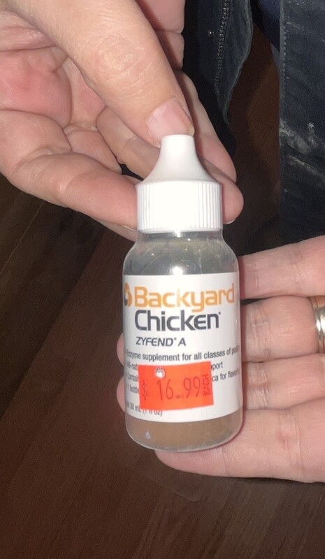 Zyfend A Poultry Wormer